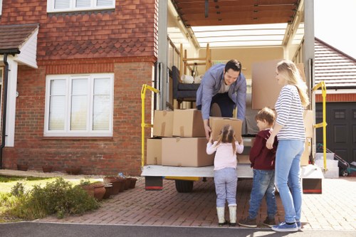 Example Harringay removal jobs near busy streets and mixed property types