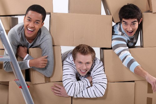 Customer booking a van service with item details confirmed
