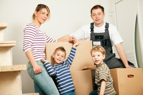 Local team removing office furniture in Harringay