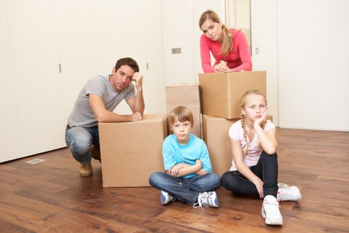 Commercial moving support for offices near Harringay