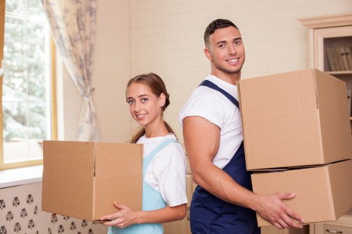 Careful loading for household items in Harringay